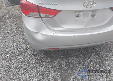 2012 Hyundai Elantra Gls (Ulsan Plant) from USA, damaged, VIN KMHDH4AE9CU220998